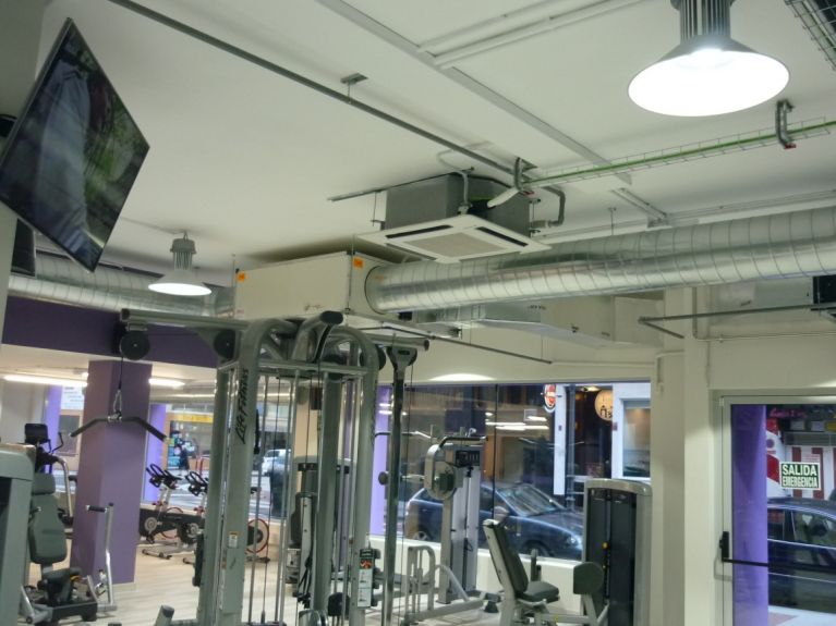 Climatizacion y ventilacion espacios al público